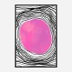 Purple Circle Abstract Art Print Purple Circle Abstract Art Print