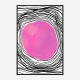 Purple Circle Abstract Art Print Purple Circle Abstract Art Print