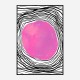 Purple Circle Abstract Art Print Purple Circle Abstract Art Print