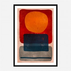 Squares Abstract Art Print