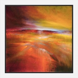 Harvest Country Abstract Art Print