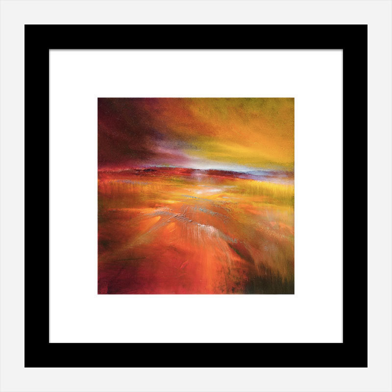 Harvest Country Abstract Art Print