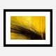 Golden Hay 2 Abstract Art Print