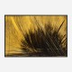 Golden Hay 3 Abstract Art Print