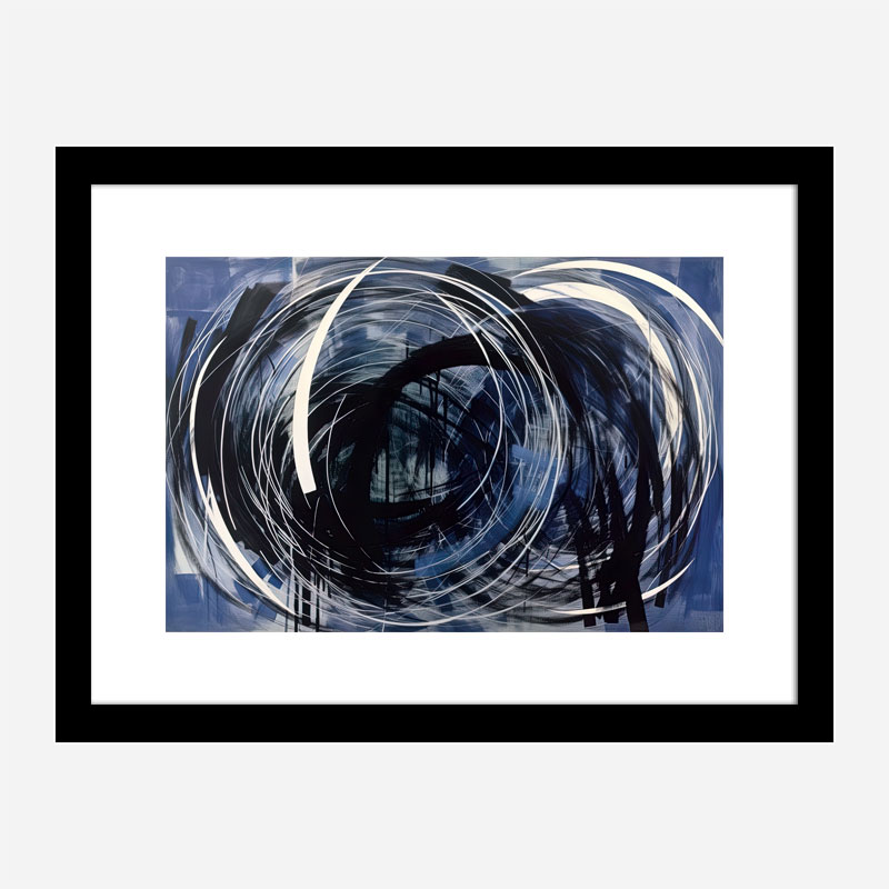 Circles Abstract Art Print