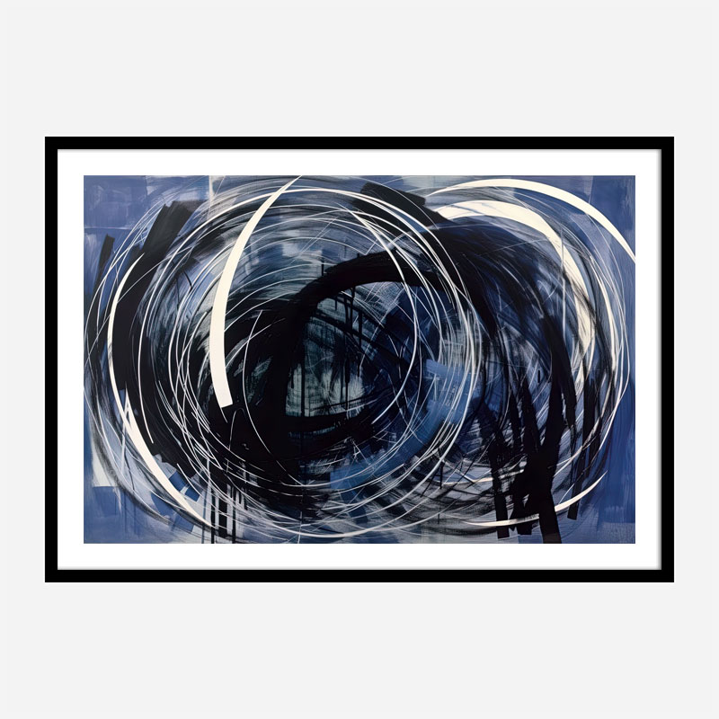 Circles Abstract Art Print