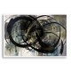 Black Circles Abstract Art Print Black Circles Abstract Art Print