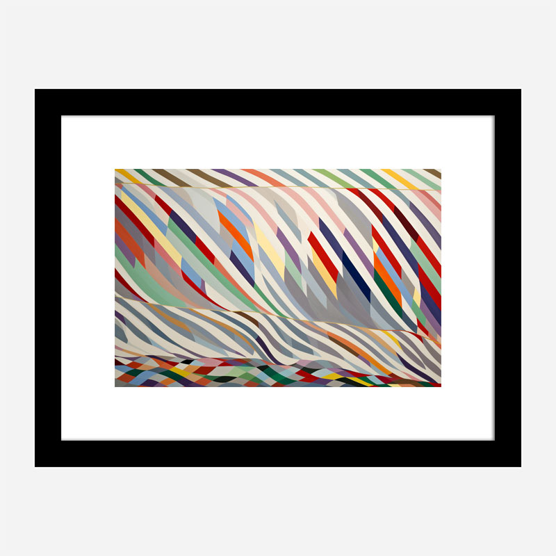 Wave Of Color 2 Abstract Art Print