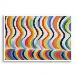 Wave Of Color 3 Abstract Art Print