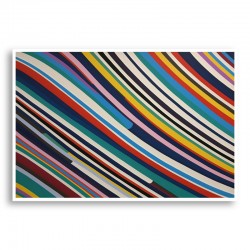 Lines Of Color Abstract Art Print