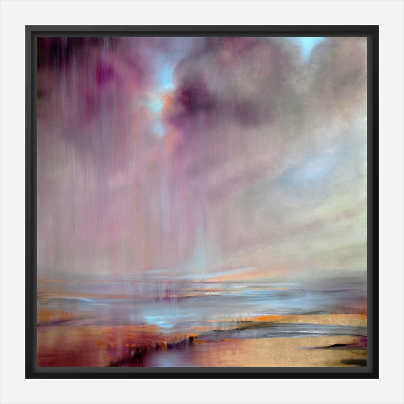 And Then The Sky Tears Open Abstract Art Print