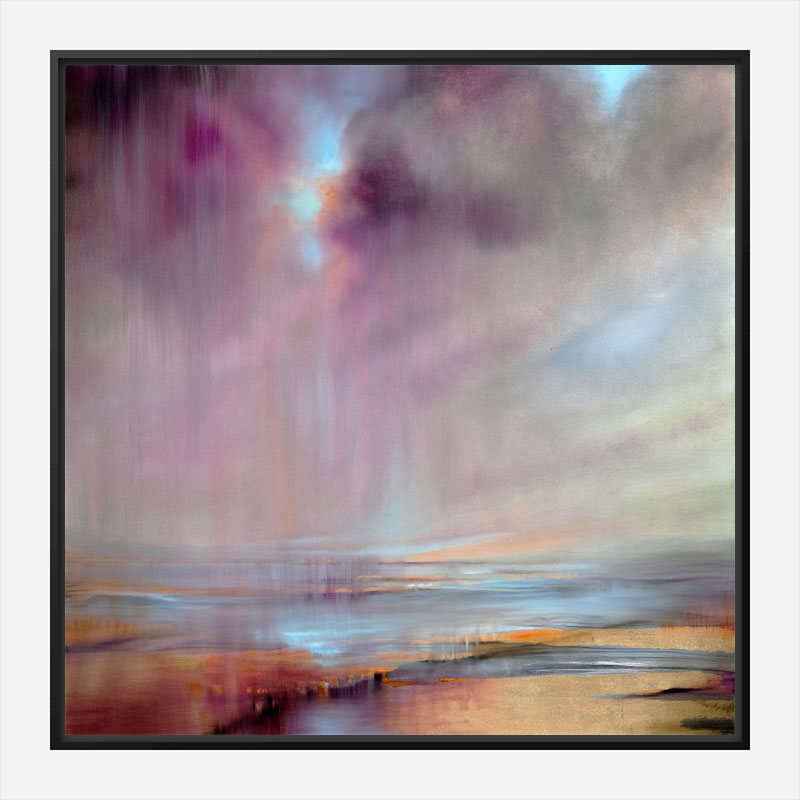 And Then The Sky Tears Open Abstract Art Print