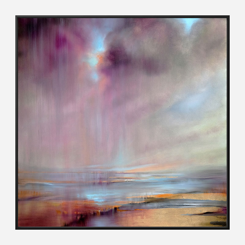 And Then The Sky Tears Open Abstract Art Print