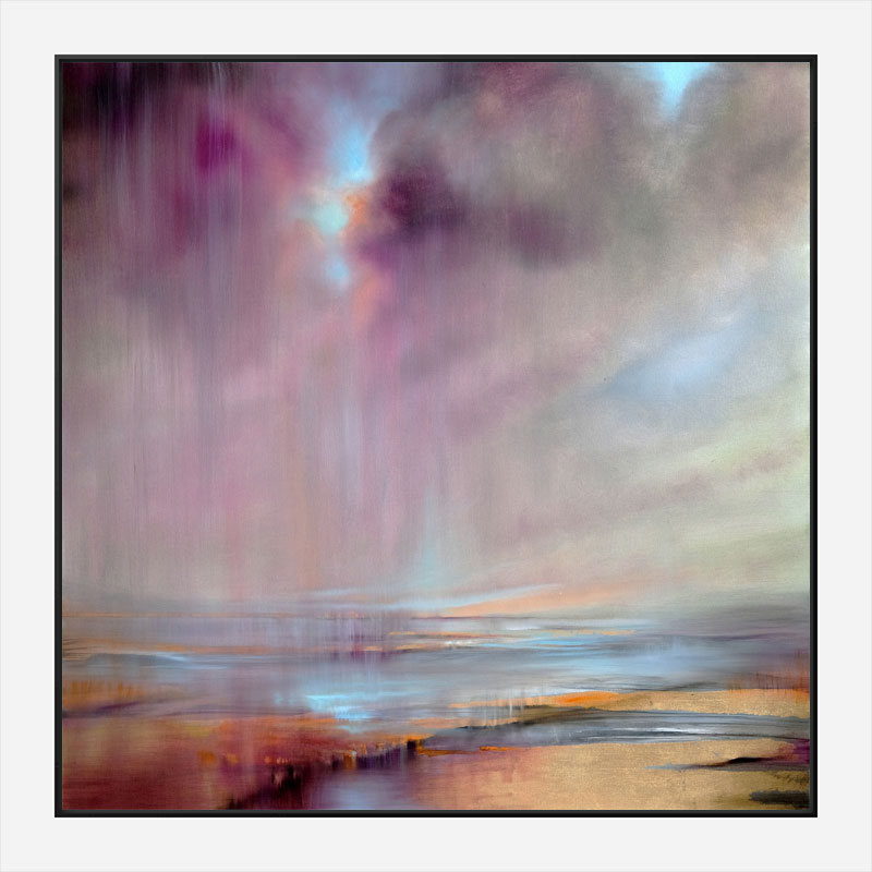 And Then The Sky Tears Open Abstract Art Print