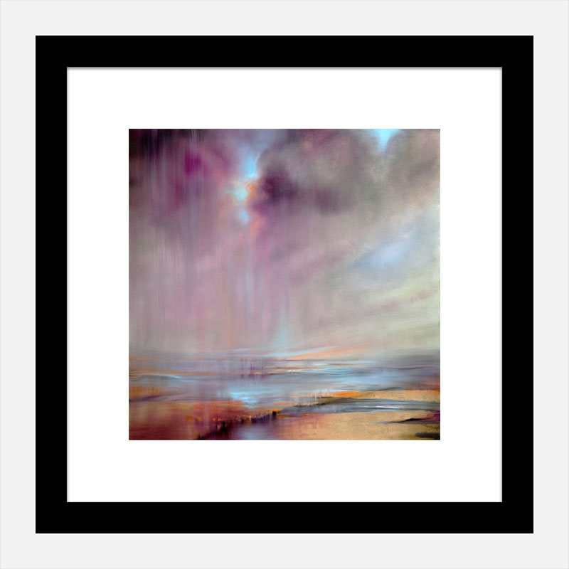 And Then The Sky Tears Open Abstract Art Print