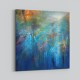 Another Blue Morning Abstract Art Print