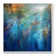 Another Blue Morning Abstract Art Print