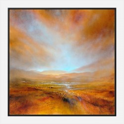 Autumn Light Abstract Art Print