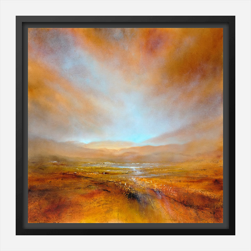 Autumn Light Abstract Art Print