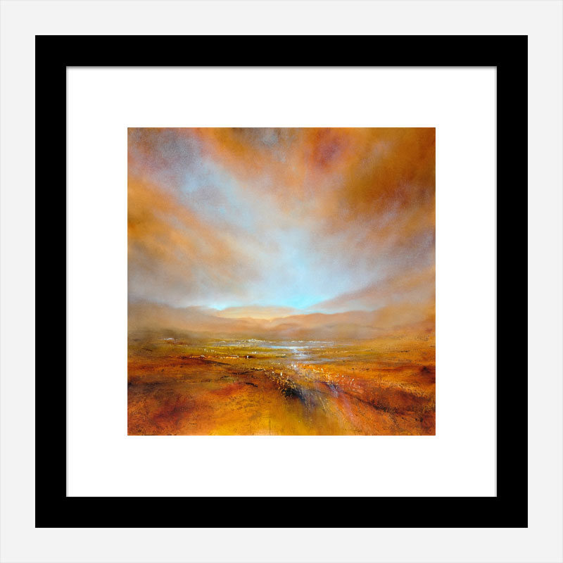 Autumn Light Abstract Art Print