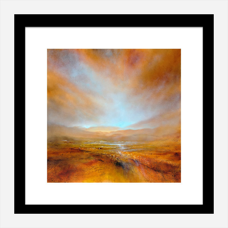 Autumn Light Abstract Art Print