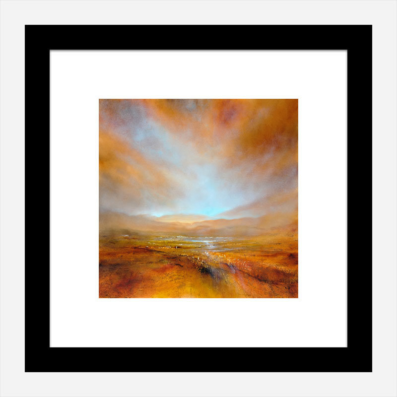 Autumn Light Abstract Art Print