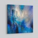 Blue Light Abstract Art Print