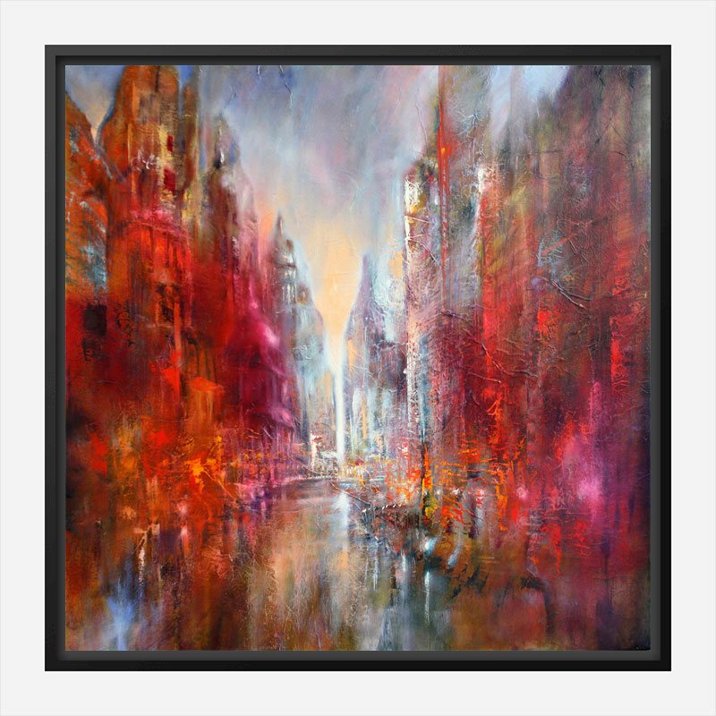 Cathedral City Abstract Art Print