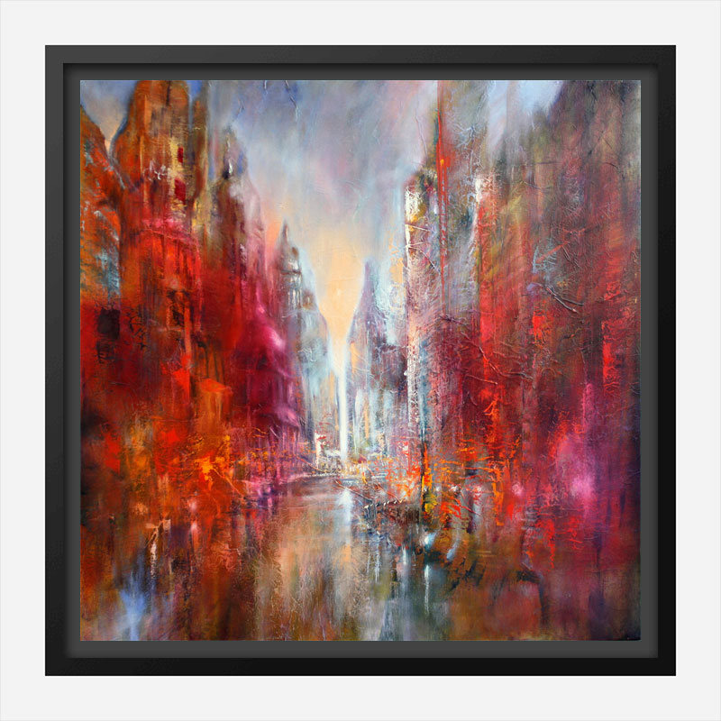 Cathedral City Abstract Art Print