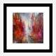 Cathedral City Abstract Art Print