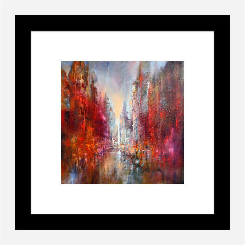 Cathedral City Abstract Art Print