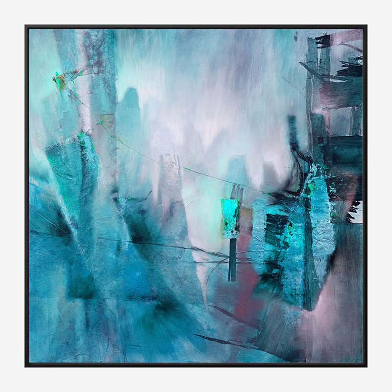 Detached Abstract Art Print