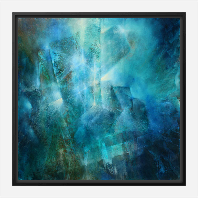 Emerald Abstract Art Print