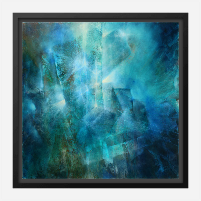 Emerald Abstract Art Print