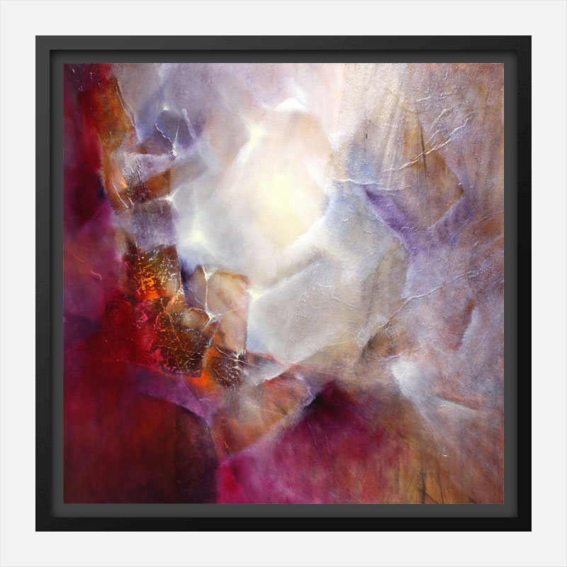 From the Inner Glow Abstract Art Print