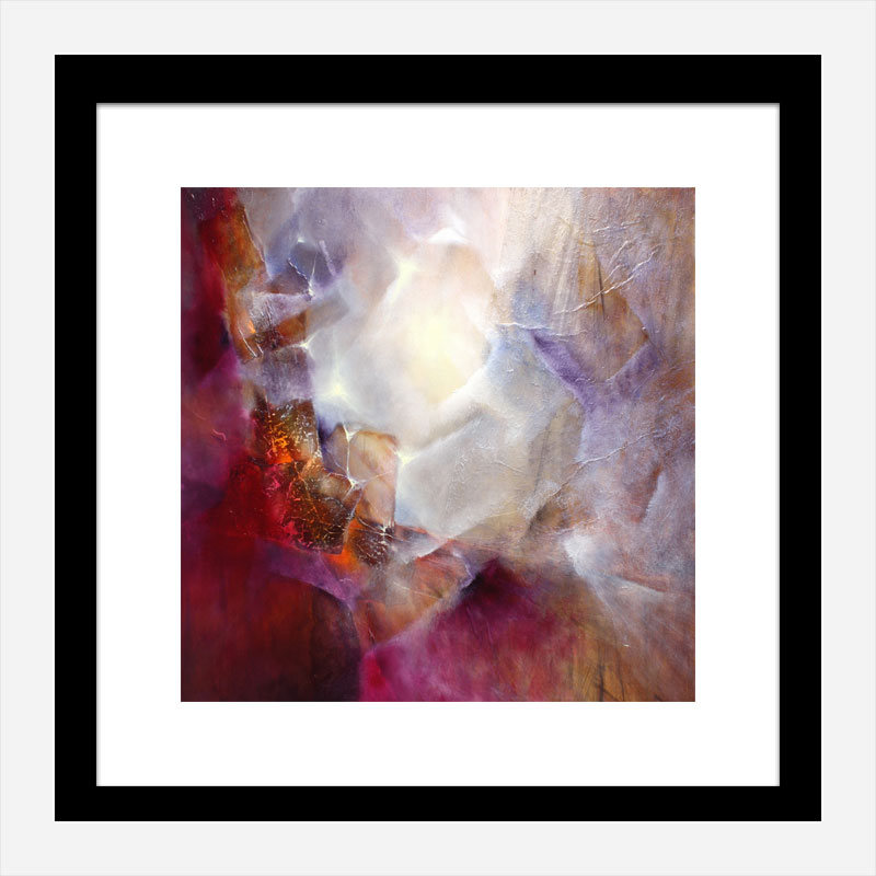 From the Inner Glow Abstract Art Print