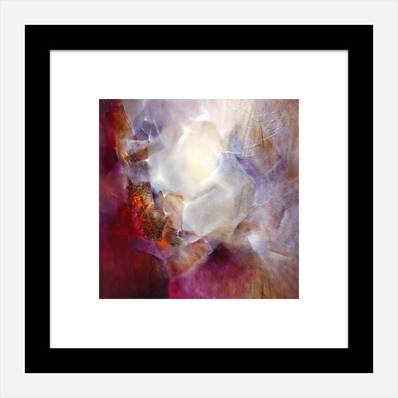 From the Inner Glow Abstract Art Print