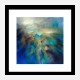 Over All Peaks Abstract Art Print