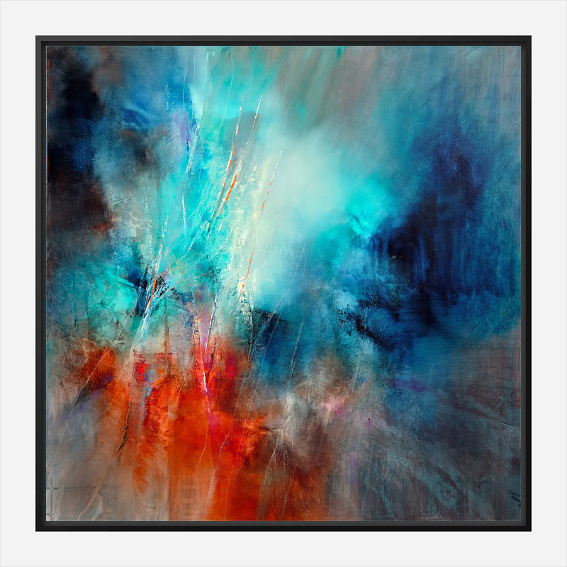 Spring in Eistobel Abstract Art Print