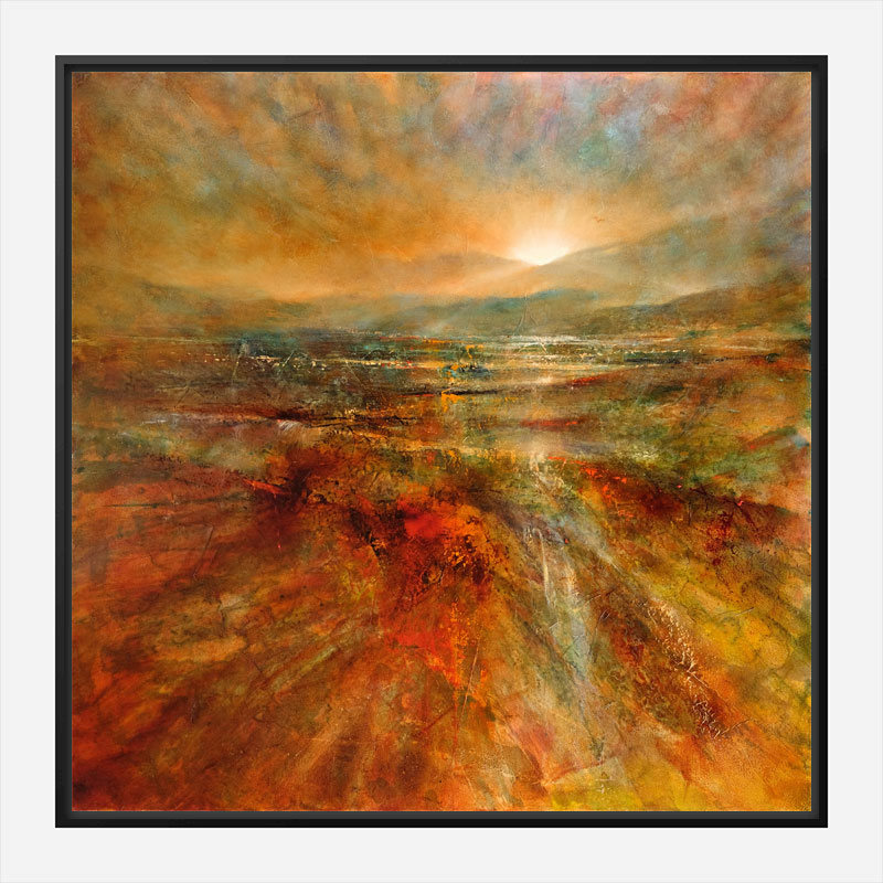 Sunrise Abstract Art Print