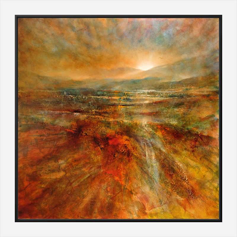 Sunrise Abstract Art Print