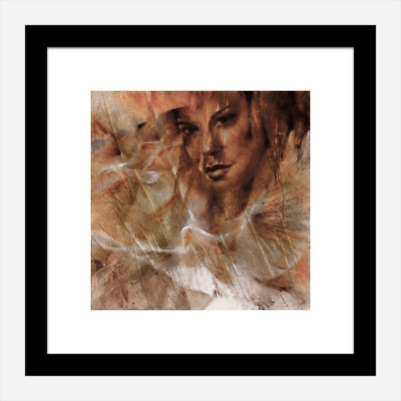Taube Moewe and Jana Abstract Art Print Taube Moewe and Jana Abstract Art Print
