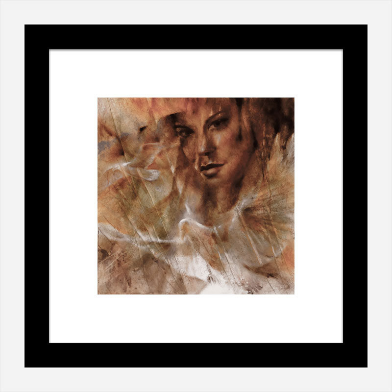 Taube Moewe and Jana Abstract Art Print Taube Moewe and Jana Abstract Art Print