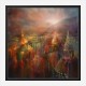 The City is Awakening Abstract Art Print The City is Awakening Abstract Art Print
