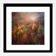 The City is Awakening Abstract Art Print The City is Awakening Abstract Art Print