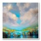 Waterfall Abstract Art Print Waterfall Abstract Art Print