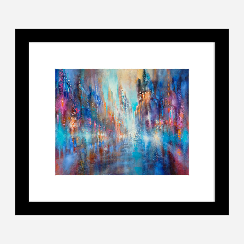 Into the Light Abstract Art Print