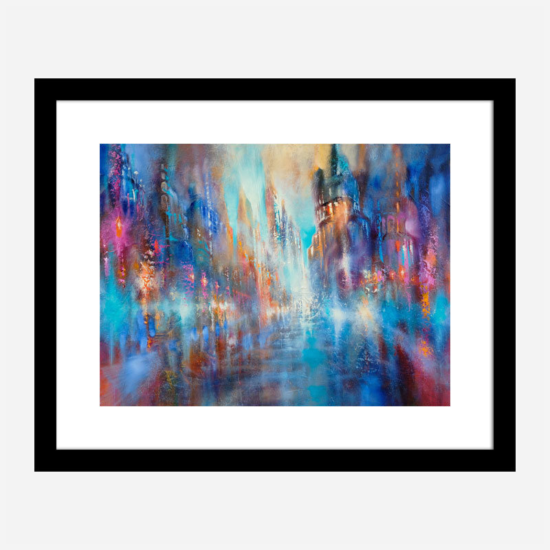 Into the Light Abstract Art Print