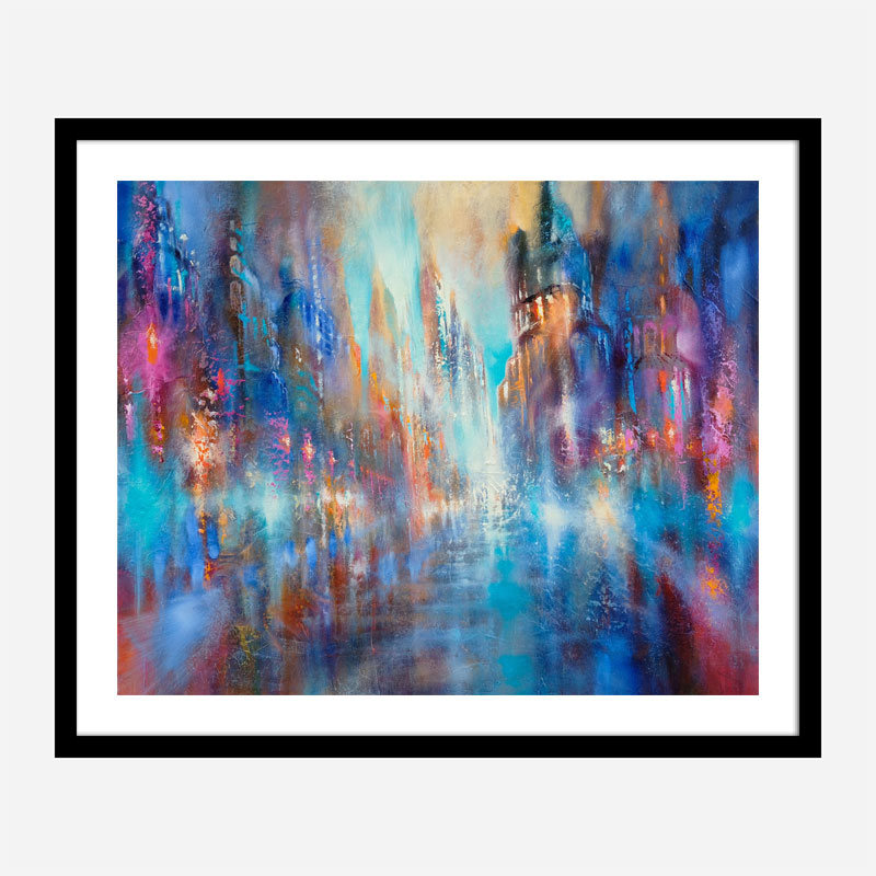 Into the Light Abstract Art Print