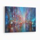 The Blue City Abstract Art Print